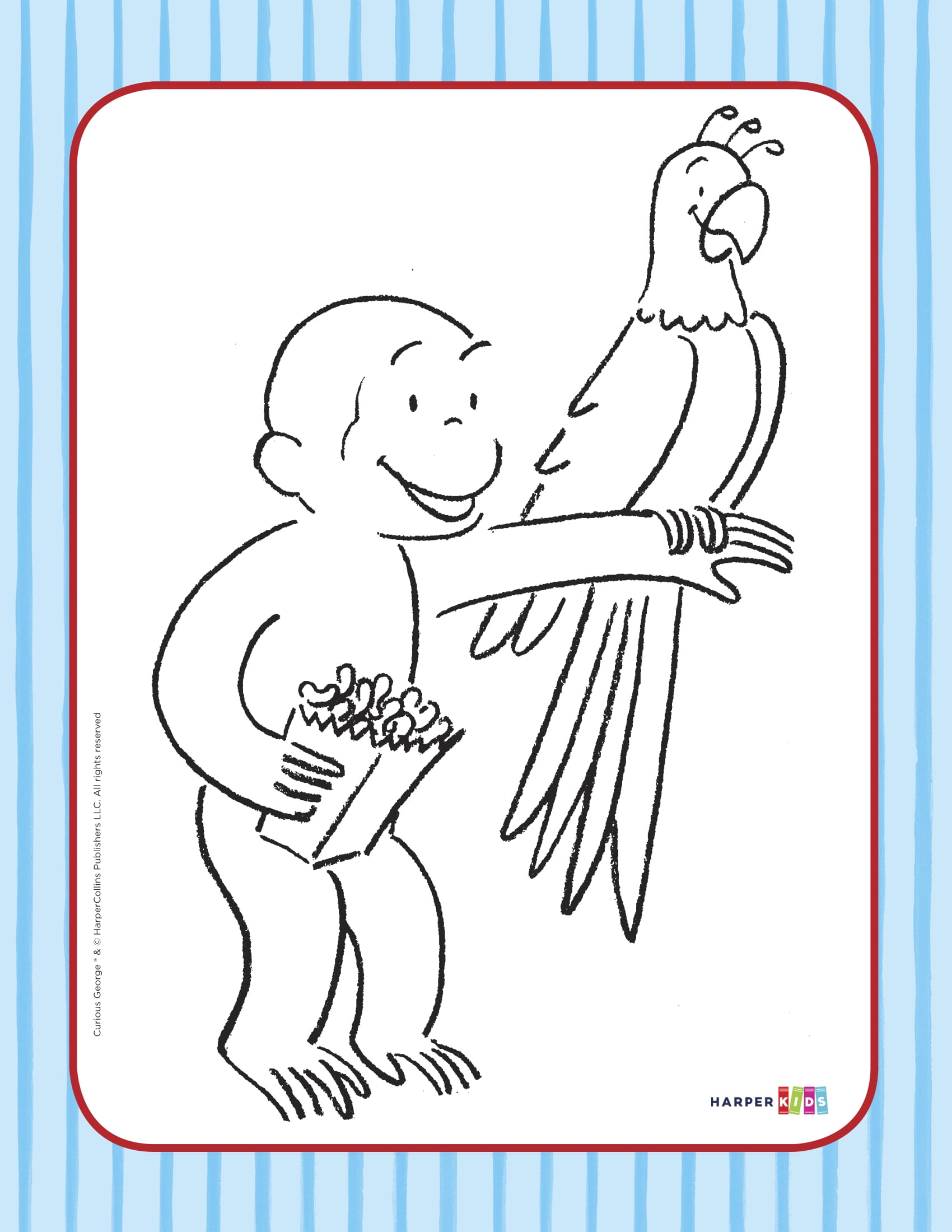 Color Curious George