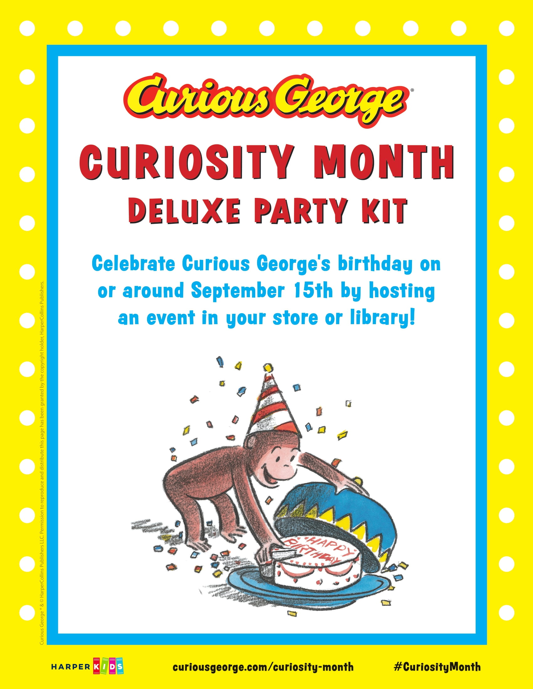 Curiosity Month Deluxe Party Kit